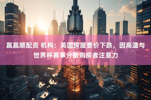 赢赢顺配资 机构：英国房屋要价下跌，因高温与世界杯赛事分散购房者注意力